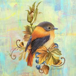 Artist Jean Plout Debuts New Glorious Birds On Aqua Series